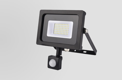 20W Slim LED Floodlight with PIR Sensor
